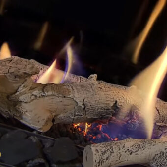 Birke træ brænde keramisk