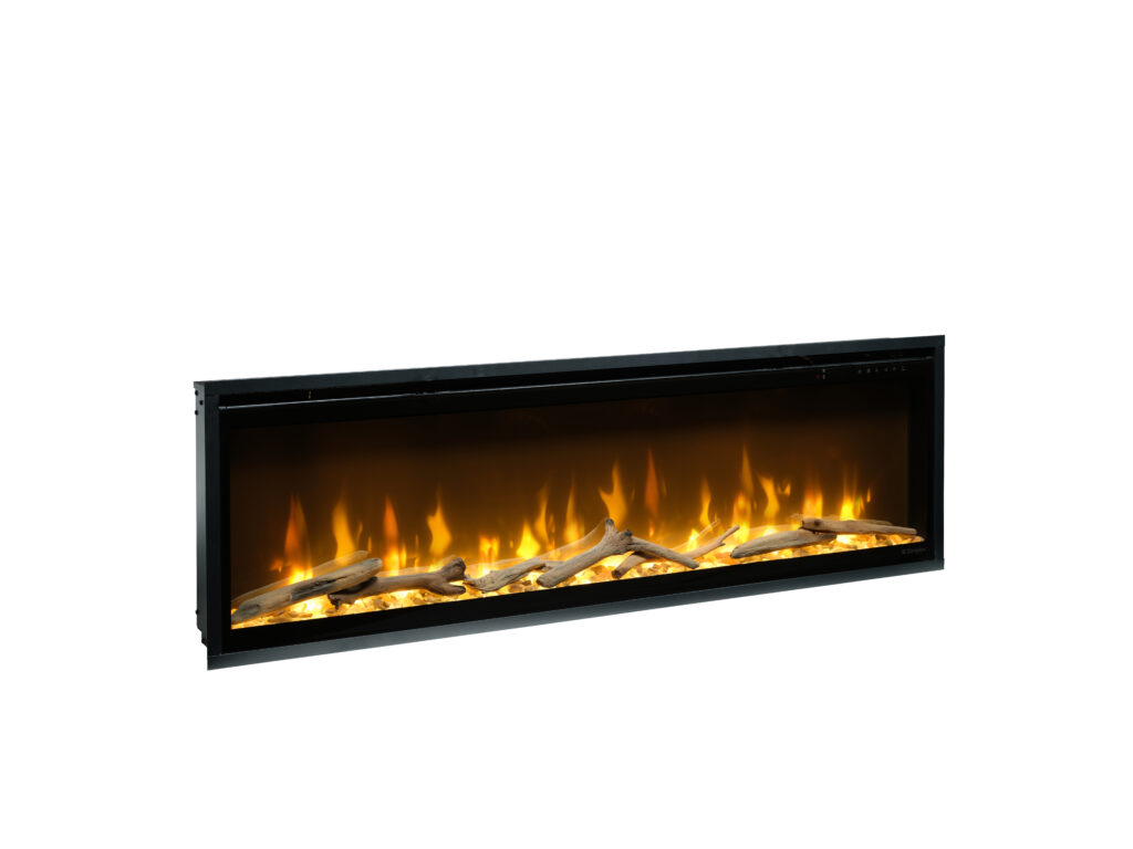 El pejs Dimplex Ignite Evolve i 50, 60 eller 100 cm med naturtro flammer